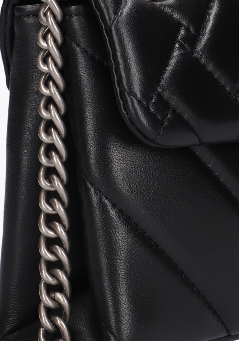 KURT GEIGER LONDON zwarte kurt geiger london schoudertas mini kensington x bag