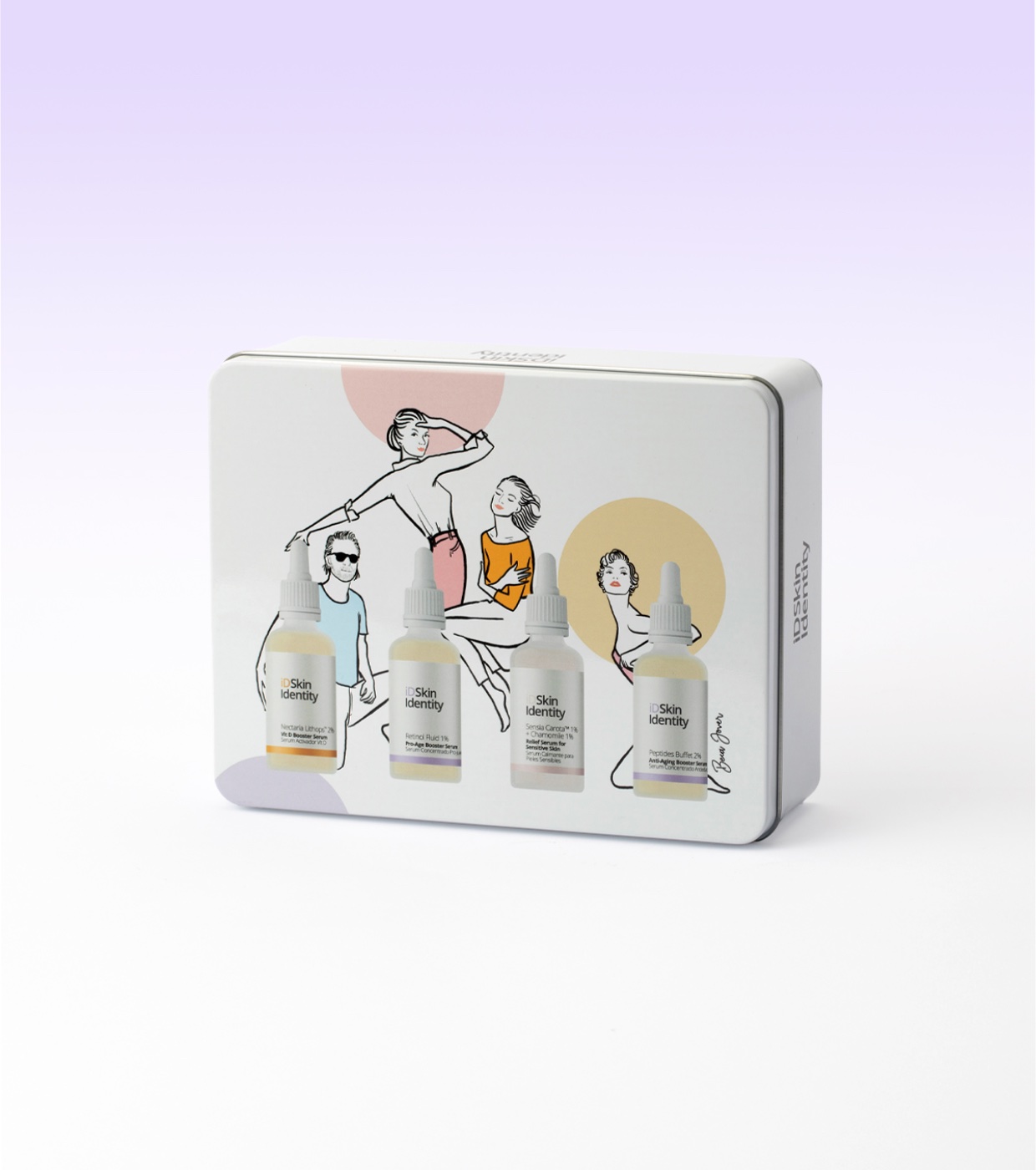 iD Skin Identity - Conjunto de rotina antirrugas e antioxidante