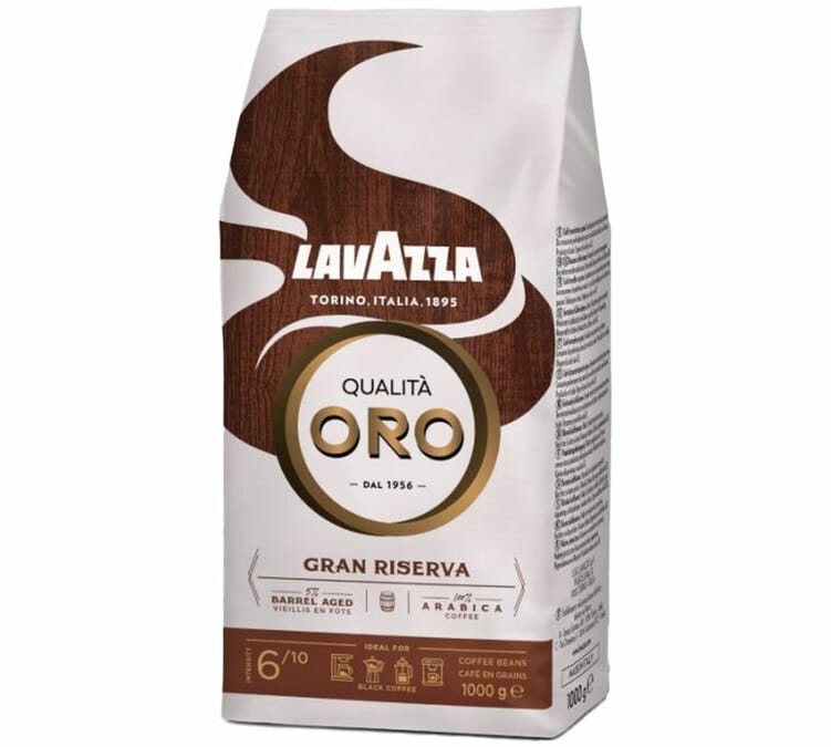 2 x 1 kg café en grain Qualita Oro Gran Reserva - Lavazza