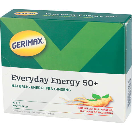 Ginseng, D-vitamin og magnesium