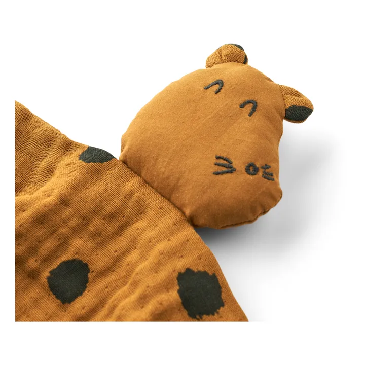 Liewood Doudou lange léopard en coton bio Amaya | Caramel