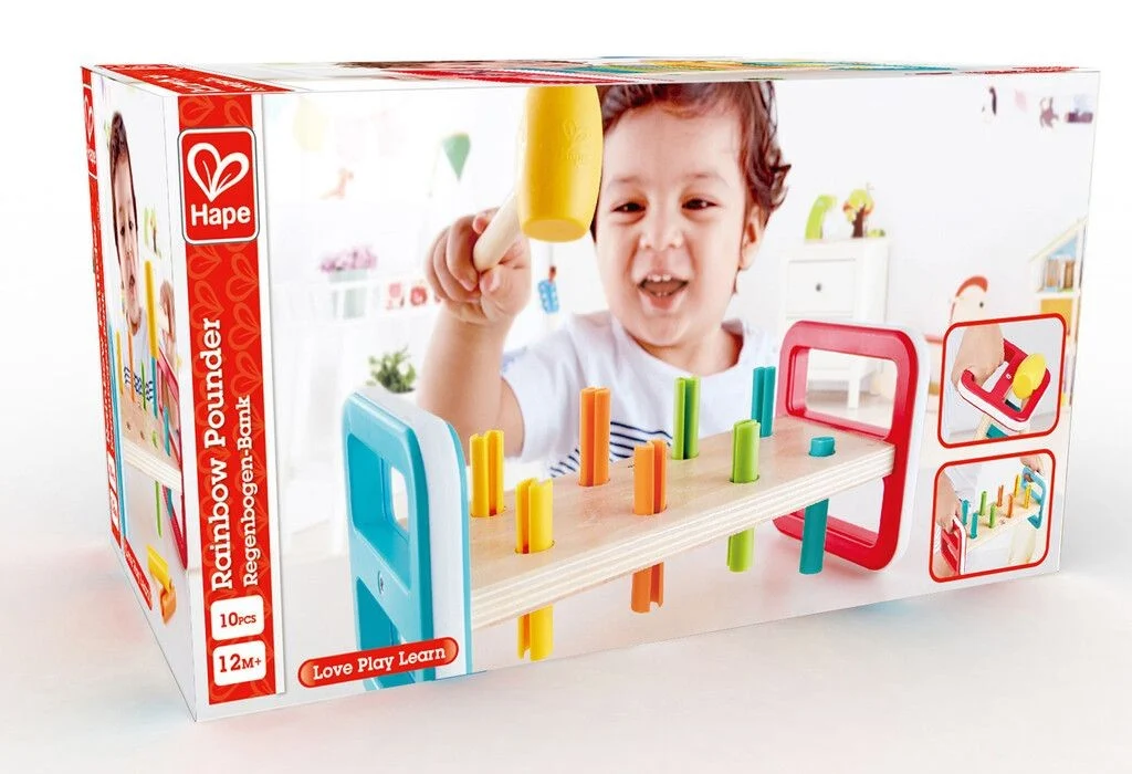 Hape - Regnbue Hammerbræt