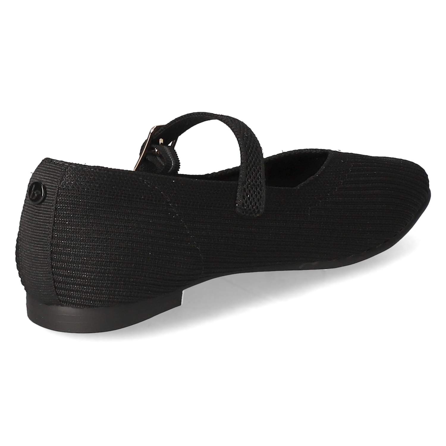 La Strada Ballerinas - black/silver