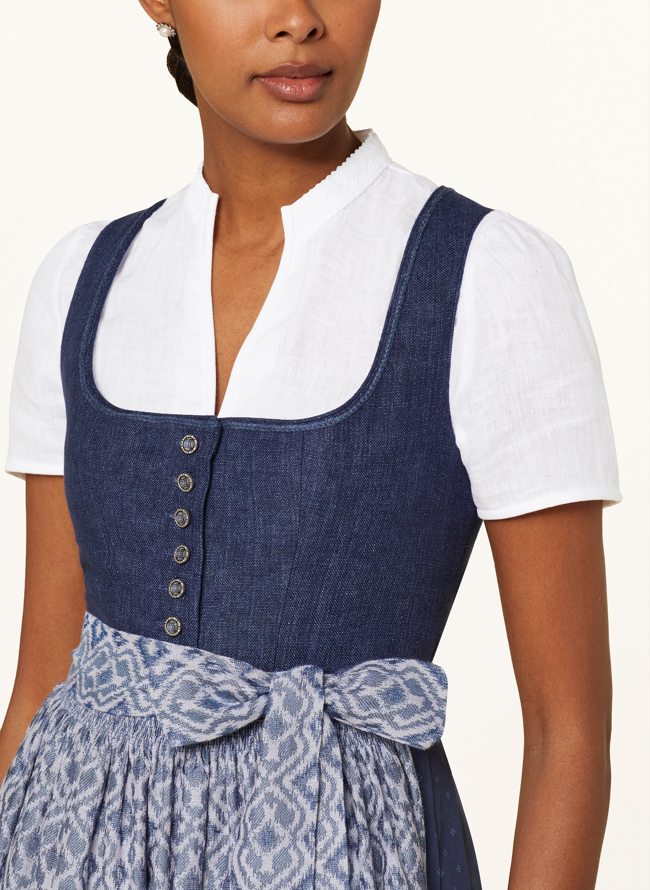 Hammerschmid Dirndlbluse ASTRID aus Leinen