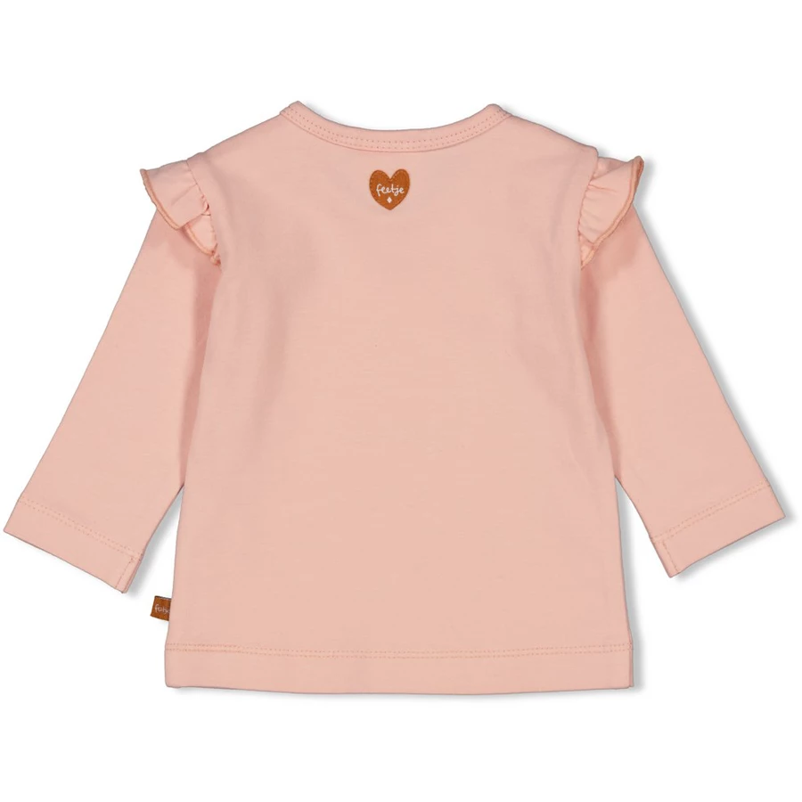 Feetje Langarmshirt My Happy Place Rosa