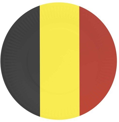 Belgie Borden 23cm 8st