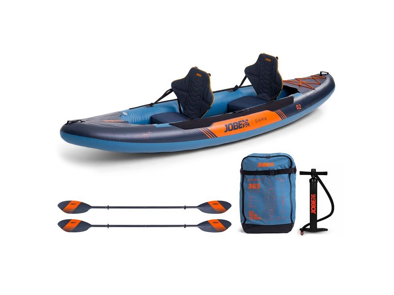 JOBE Gama Inflatable Kayak Package 365 cm x 95.5 cm x 94 cm Kajak