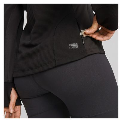 Maillot Manches Longues Puma Seasons Raincell Femme Noir
