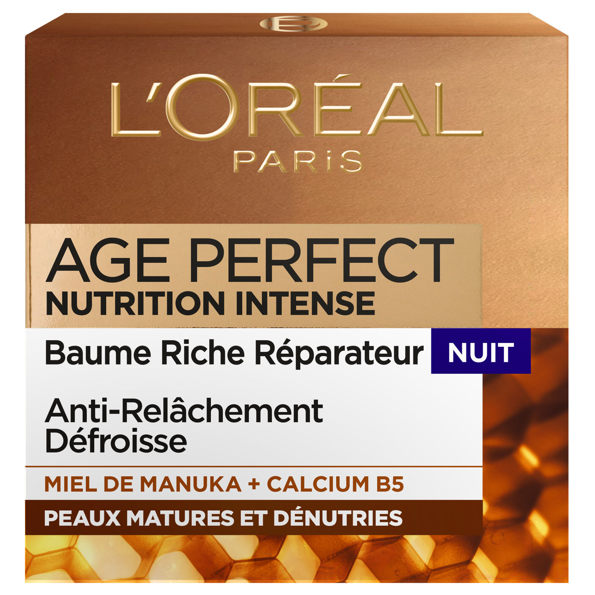 Age Perfect Nutrition Intense Nuit · Baume Riche Réparateur Nuit