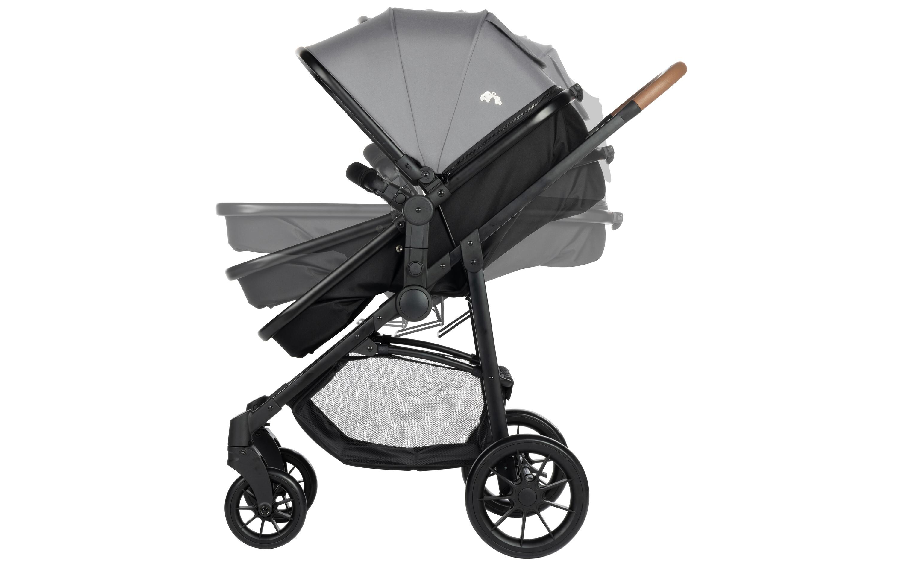 Kinderwagenset Haze Trio Tinted Gray<br>Komfort Buggy und Travelsystem
