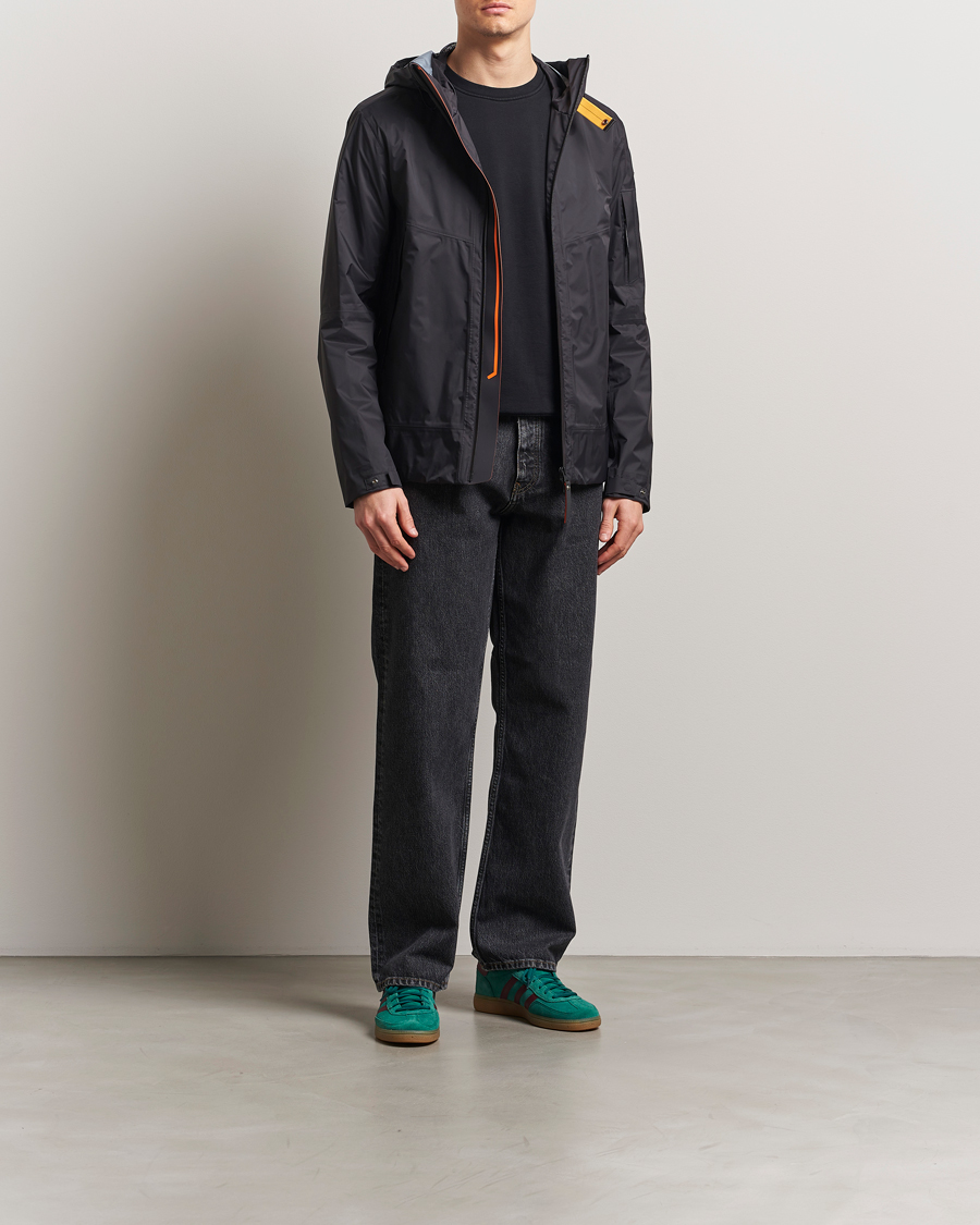 Parajumpers Aso Rain Hooded Jacket Black