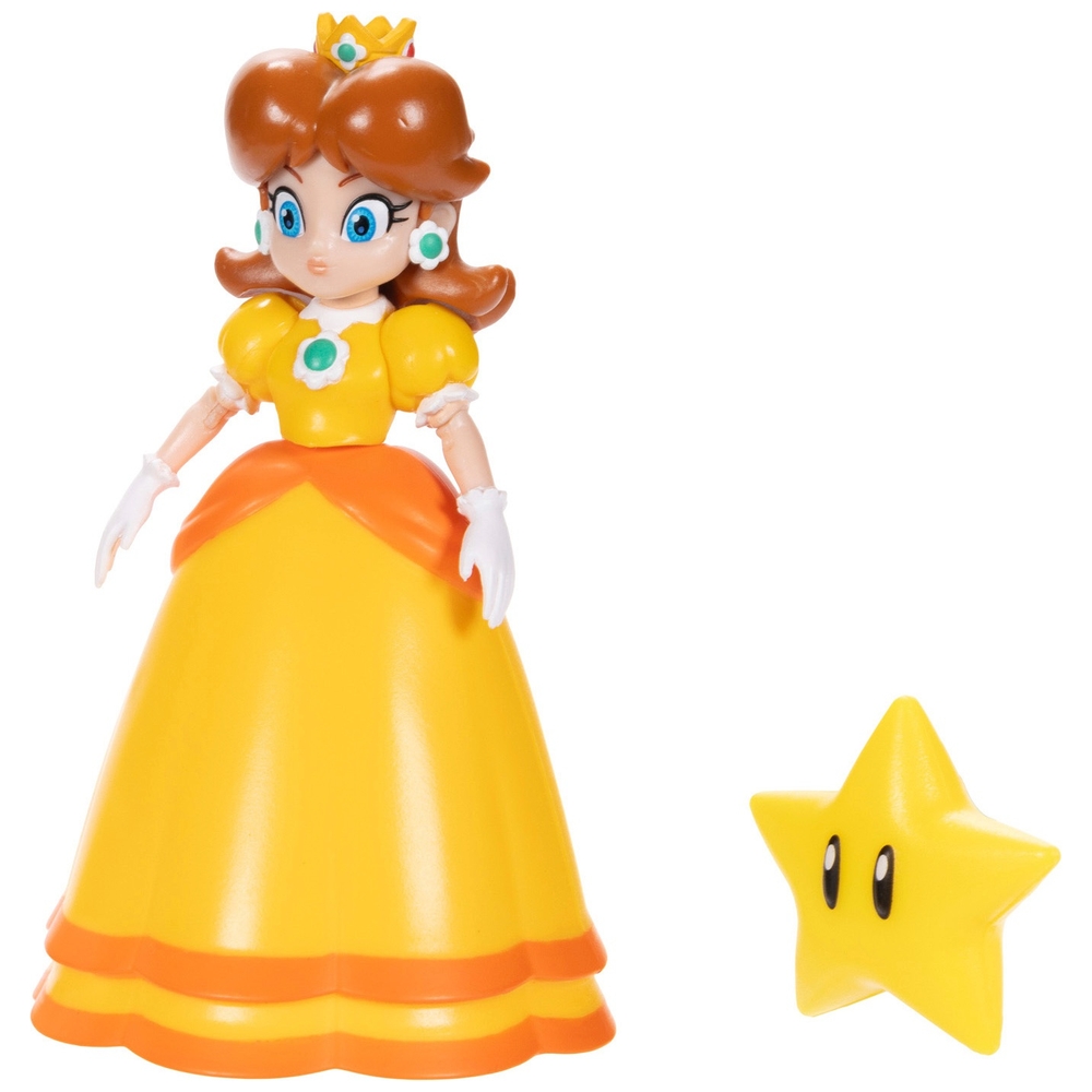 Nintendo Super Mario 10 cm Daisy mit Superstern