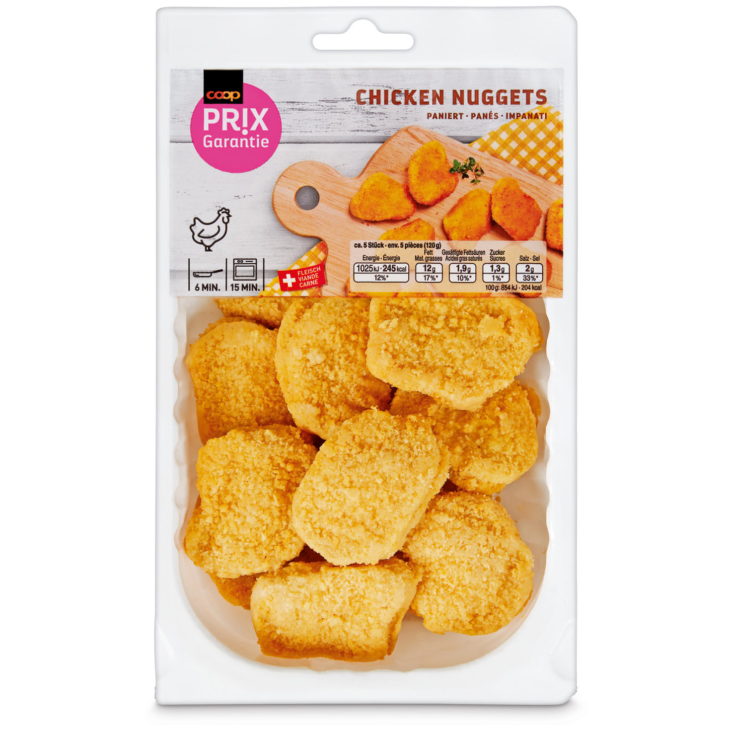 Prix Garantie Chicken Nuggets