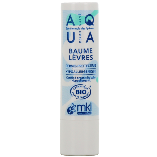 MKL Aqua baume lèvres bio - Soin hydratant et nourrissant