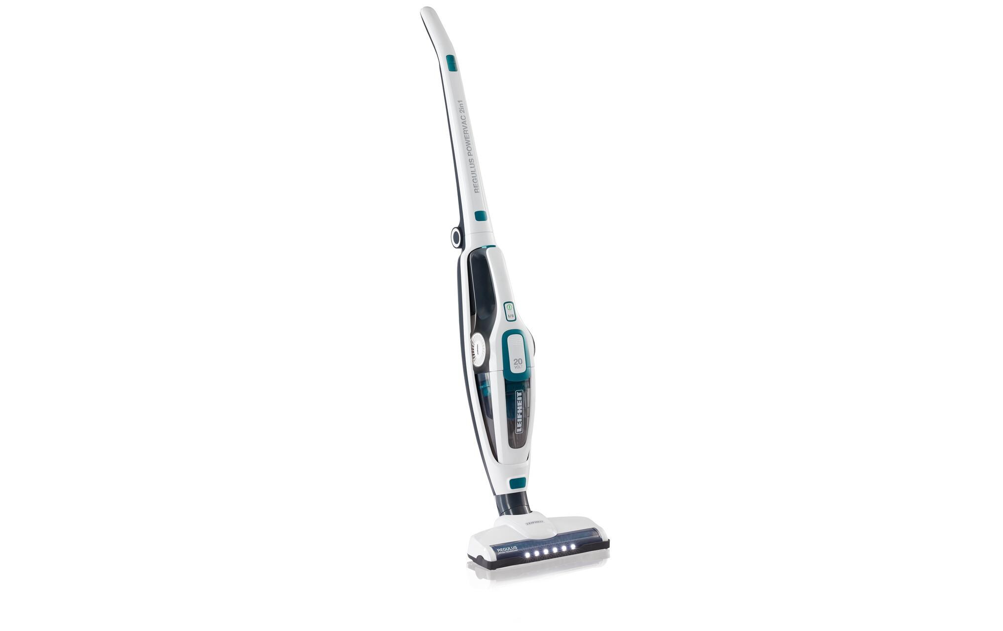 Akku-Hand- und Stielsauger Regulus PowerVac 2in1 Weiss<br>Kabelloser Staubsauger