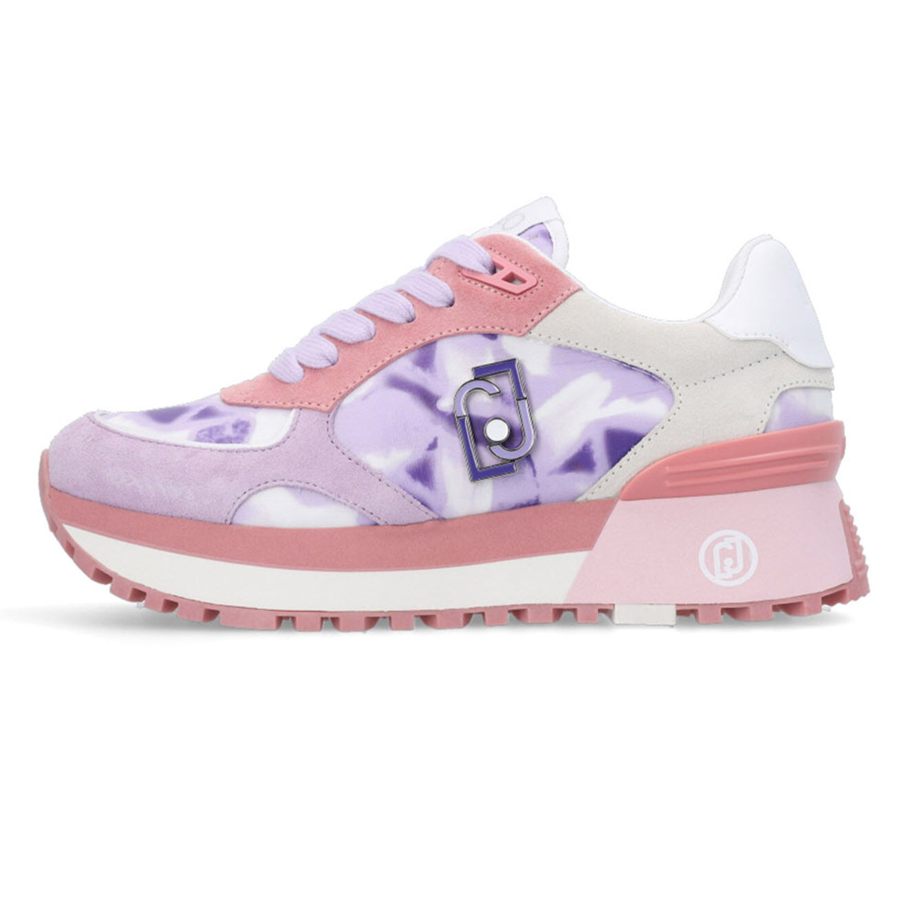 Liu-Jo Sneakers en Cuir Heloise roses