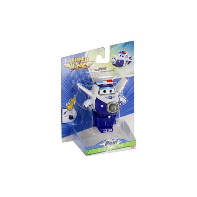 Super Wings - Transforming Paul Figur