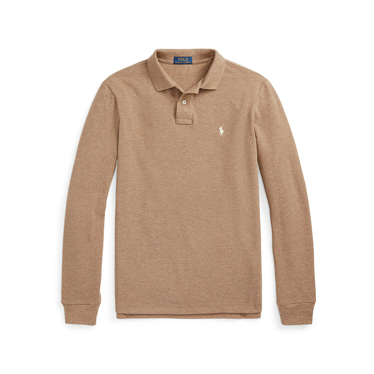 POLO RALPH LAUREN<br>Camisa pólo slim fit em piqué