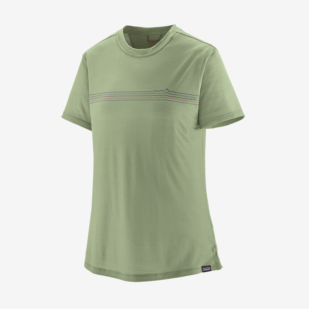 Capilene Cool Merino Grafikhemd für Damen