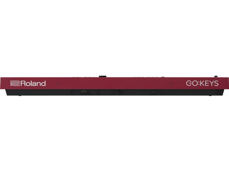 Roland Keyboard GO:KEYS 3 Rot Keyboard mit 61 anschlagsdynamischen Tasten und Zen-Core Engine