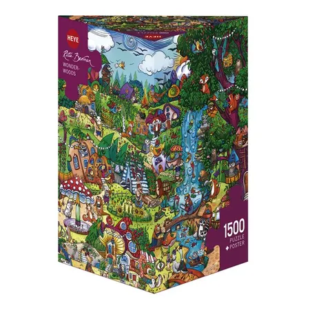 Heye Puzzle - Wonderwoods, Berman, 1500 Teile
