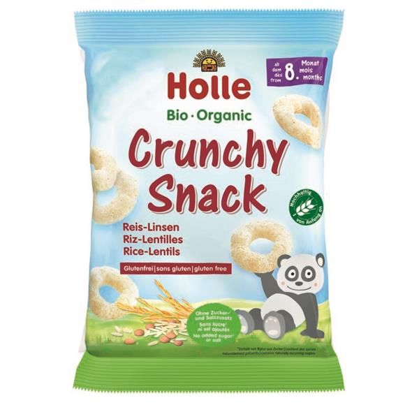 Snack Crocante Arroz E Lentilhas 8M
