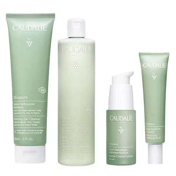 Rotina Anti-Imperfeições Vinopure da Caudalie