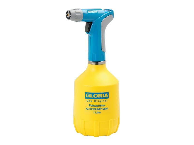 Gloria Feinsprüher AutoPump Mini Handsprühgerät mit eingebauter Elektropumpe