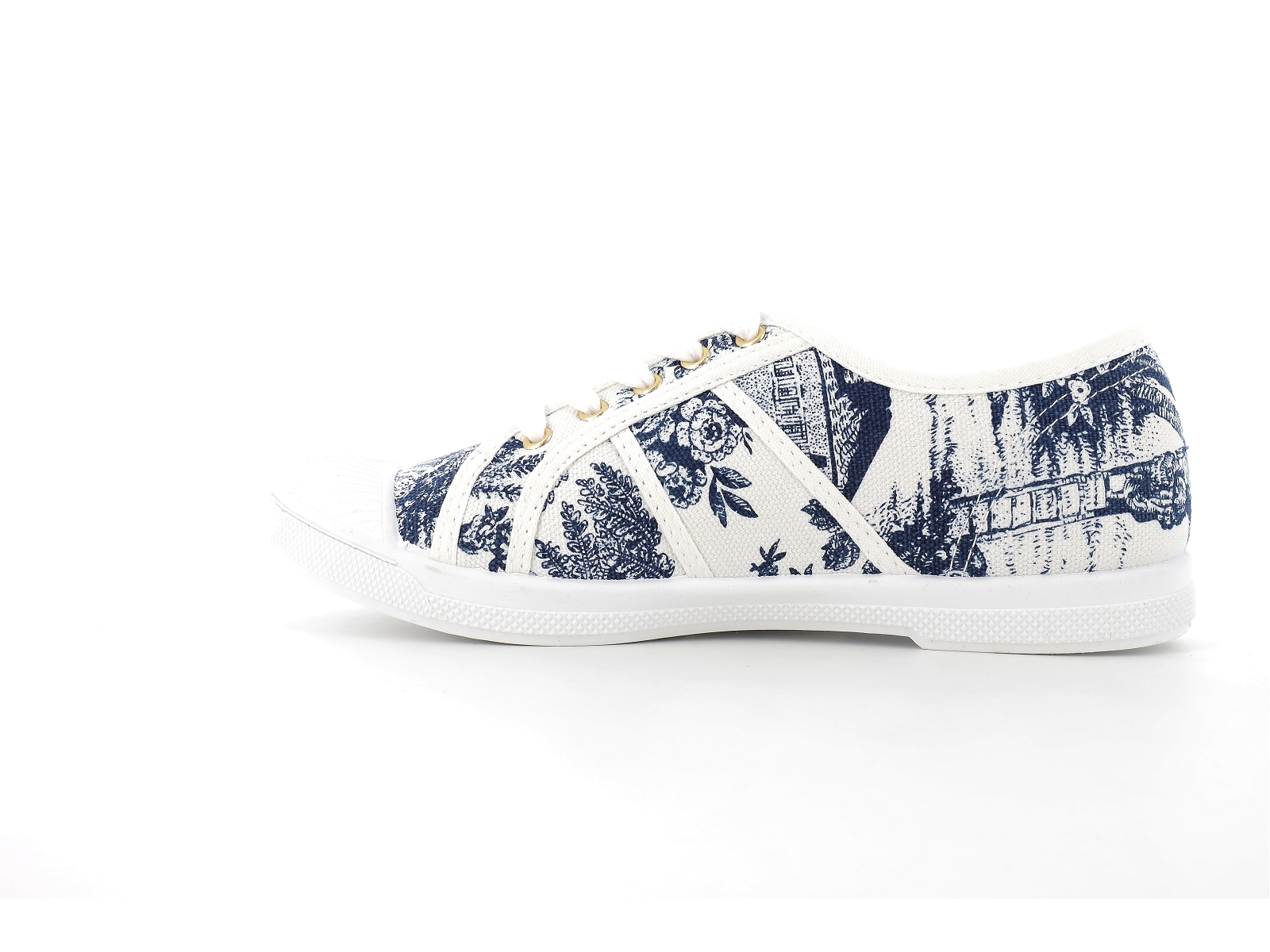 Les tropeziennes-CLORINDA Textile Blanc Bleu