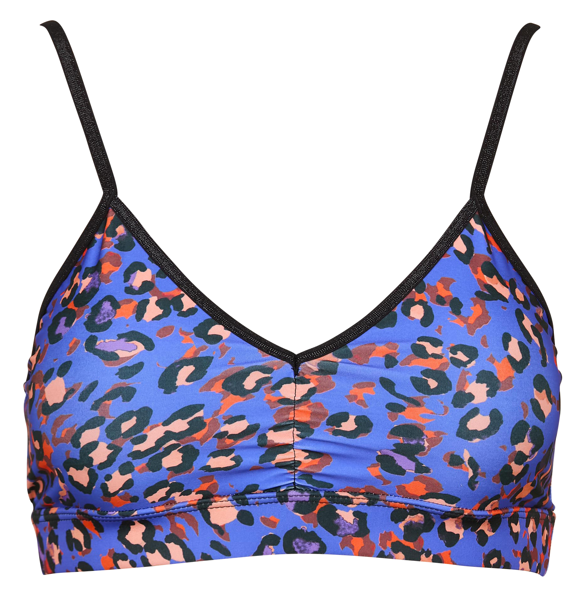 MANI - Brassière imprimée léopard | Multicolore