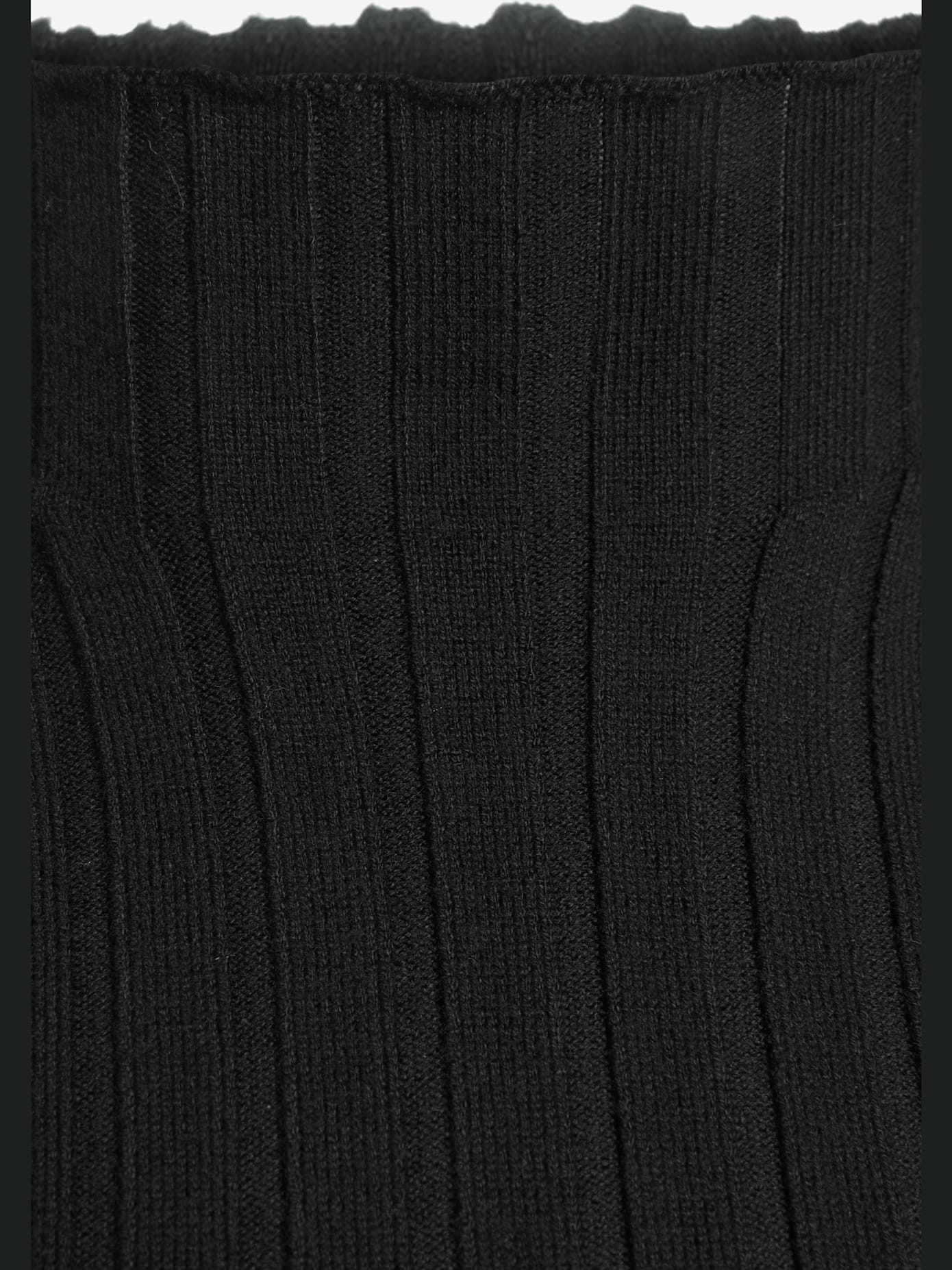 Débardeur en tricot encolure haute