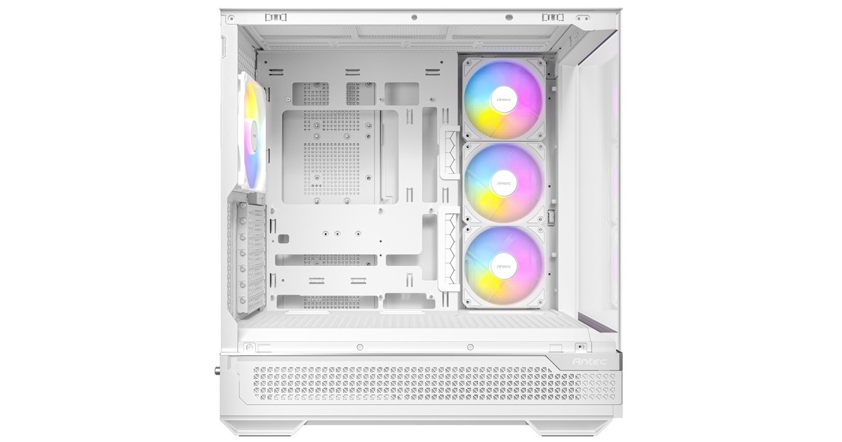 AntecC7 ARGB midi tower behuizing  (Wit | 2x USB-A | 1x USB-C | Tempered Glass)