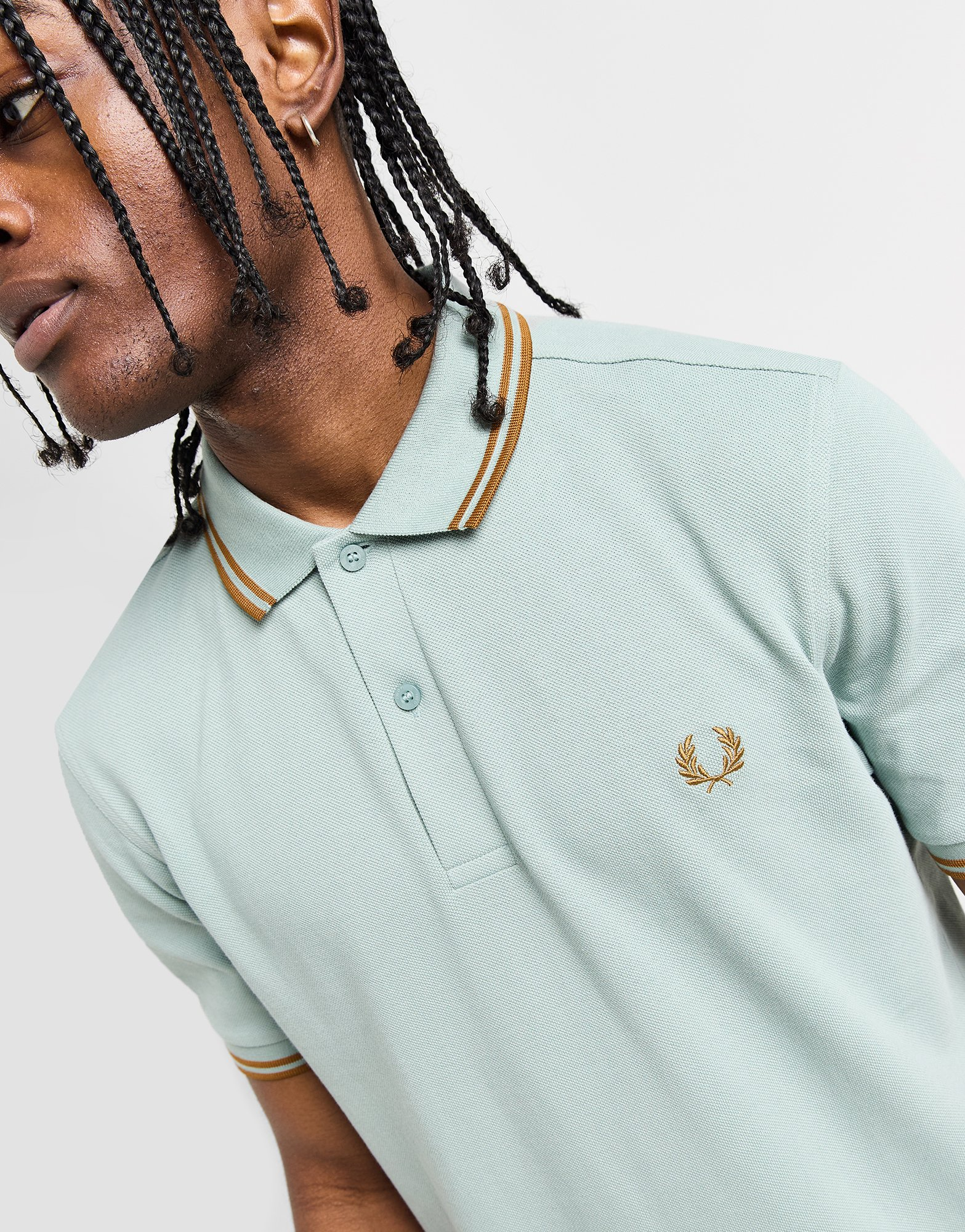 Fred Perry Polo Double Liseré Homme