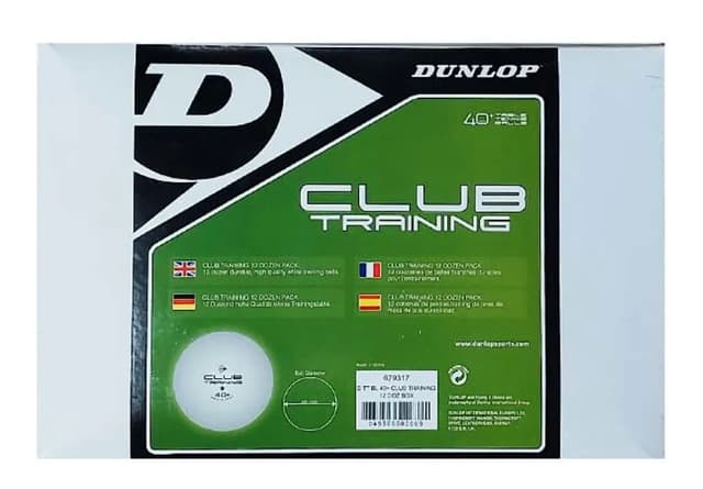 Dunop Club Training 40+ Bordtennisbolde