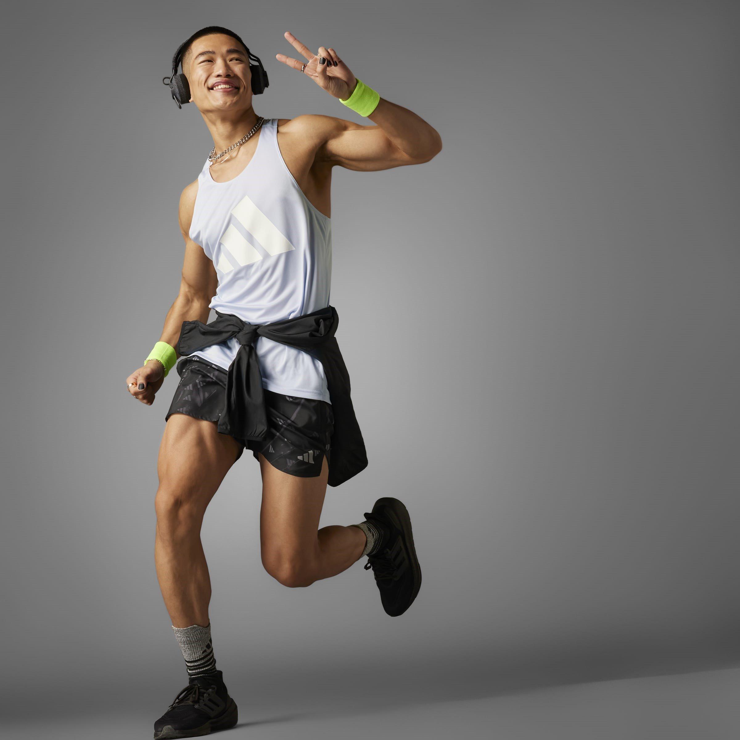 adidas adidas Run It Tank Gym Vest Mens