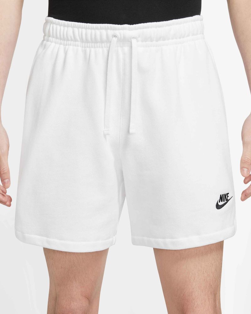 Short Nike Sportswear Club Fleece Blanc pour homme