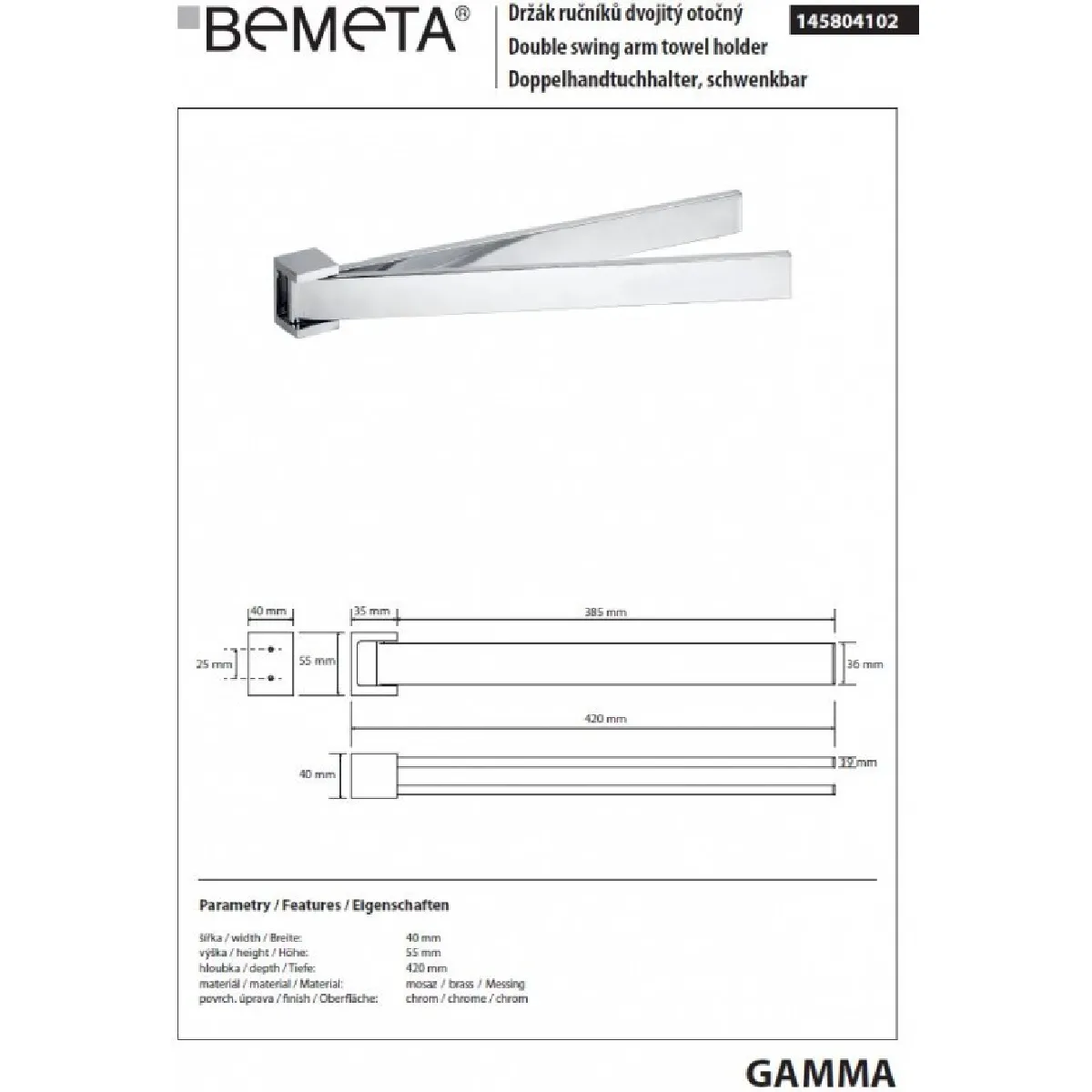 Bemeta - Maison De La Tendance BEMETA GAMMA