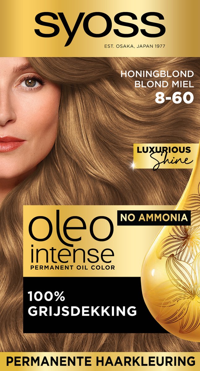 Syoss Oleo 8-60 Honing Blond (1 stuk)