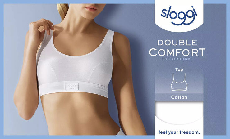Sloggi sloggi Double Comfort Top 0003-white