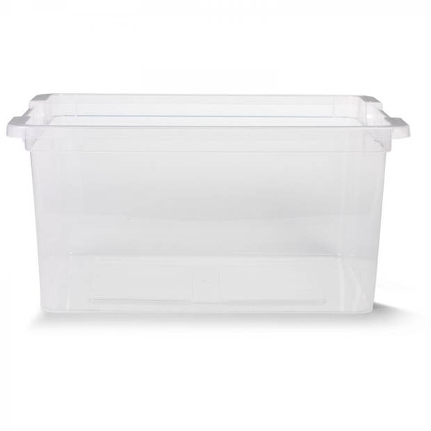 Blokker box - 15 L - transparant