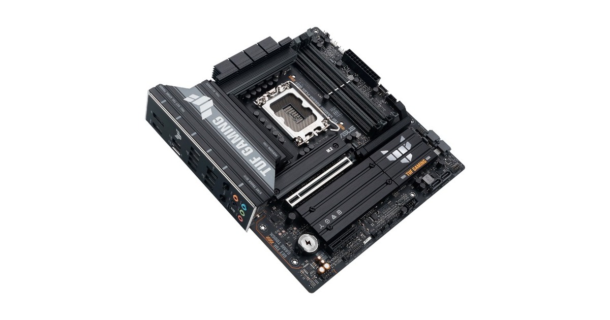 ASUSTUF Gaming B860M-PLUS WIFI socket 1851 moederbord  (2.5 Gb-LAN, Wi-Fi 7, BT, Sound, µATX)