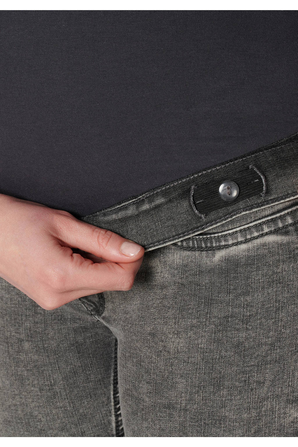 Noppies zwangerschaps jeggingElla grey denim
