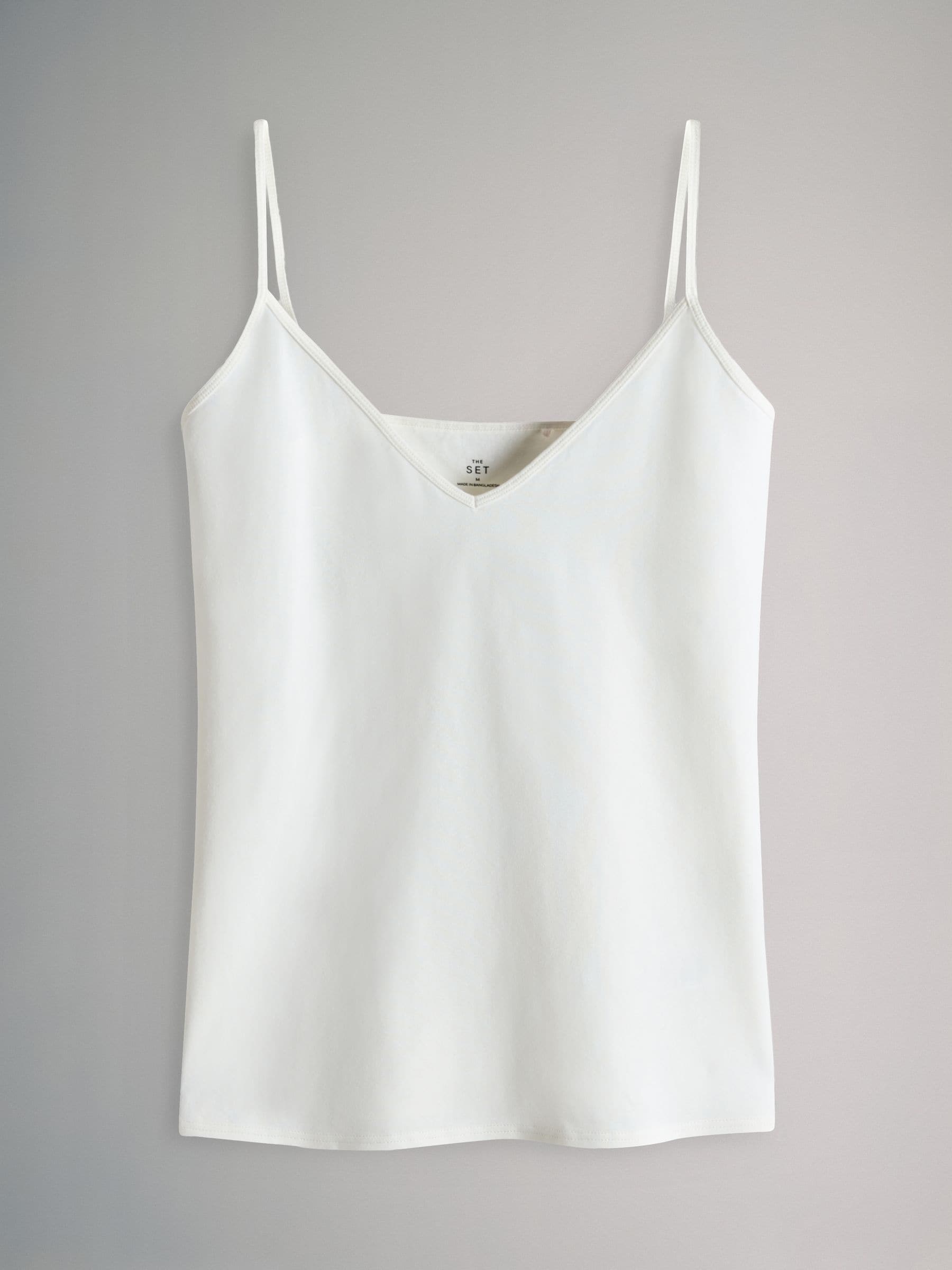 The Set 5 Pack Essentials V-Neck Cami Tops