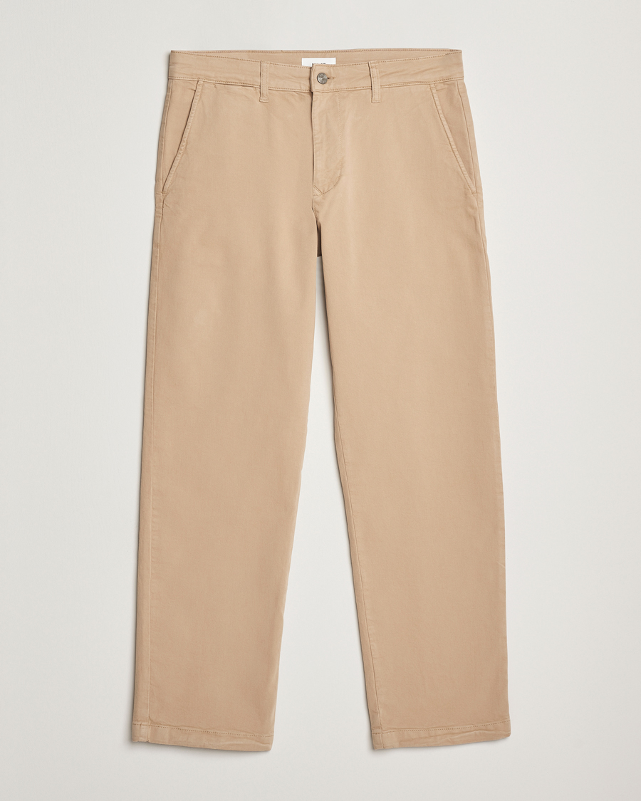NN07 Aden Regular Fit Chinos Khaki Beige
