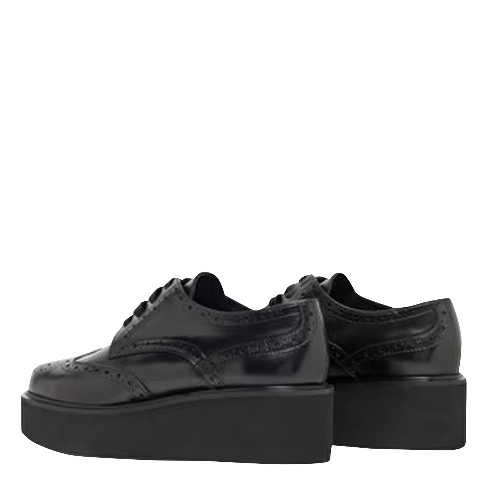 ADRIELLE - Derbies en cuir| Noir