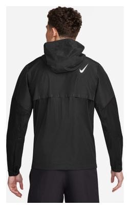 Veste imperméable Nike AeroSwift Noir Homme
