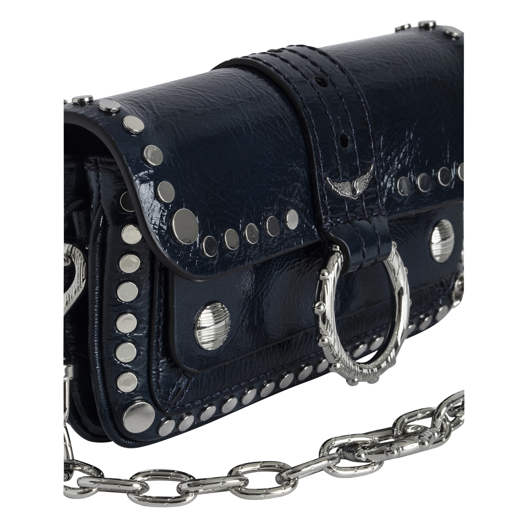 KATE WALLET - Sac en cuir | Bleu