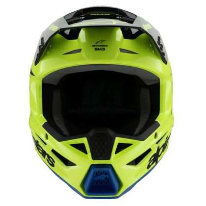 Casque cross Alpinestars SUPERTECH S-M3 - RADIUM - ENFANT - Jaune / Noir