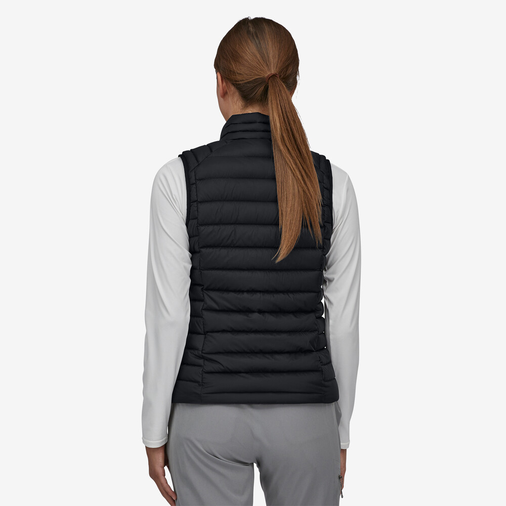 Daunenstrickweste für Damen