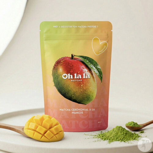 Oh La La Matcha Cérémonial Mangue Poudre 80g